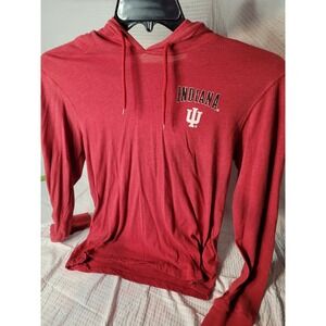 Rivalry Threads IU Hooded T-shirt Small